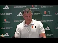 Download Lagu Mario Cristobal on Facing Florida After Rising to #4 Following 3-0 Start | Press Conference