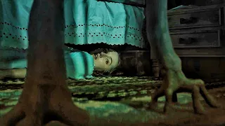 بنت وحيدة بتصارع مخلوق فضائي قاتل جوه بيتها No One Will Save You 