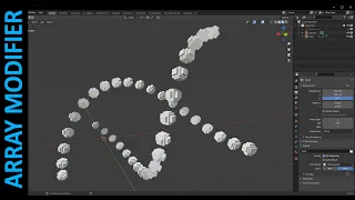 All you need to know about modifiers - Array Modifier Blender 2 93