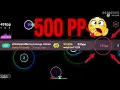 5 DIGIT gets 500pp on easiest map