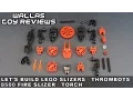 Let s build 8500 Fire Slizer Torch from Lego Slizers Throwbots Wallas Toy Reviews