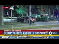 Suspect killed in deputy-involved shooting in Bradenton