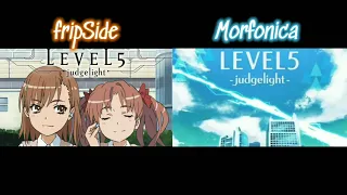 LEVEL5 Judgelight 比較 L FripSide R Morfonica イヤホン推奨 