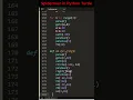 Spiderman in python turtle