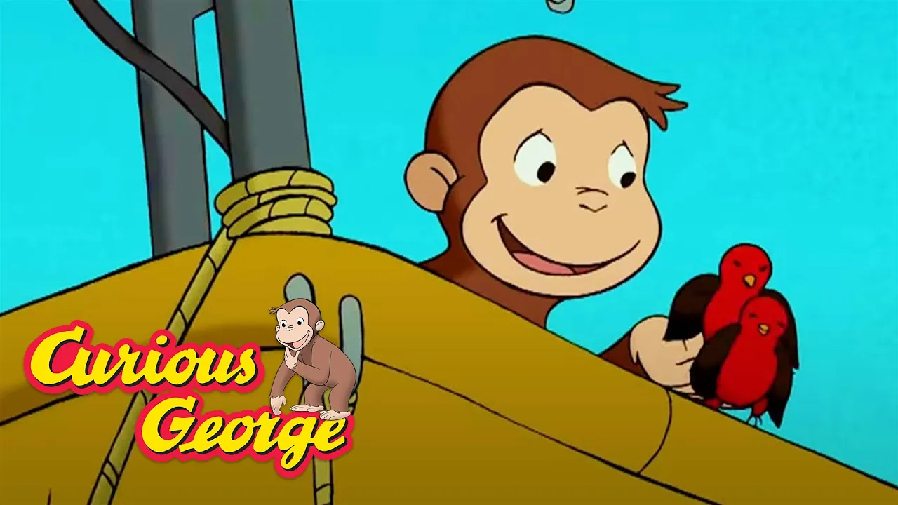 George goes up, up and away! 🐵 Curious George 🐵 Kids Cartoon 🐵 Kids Movies 🐵 Videos for Kids