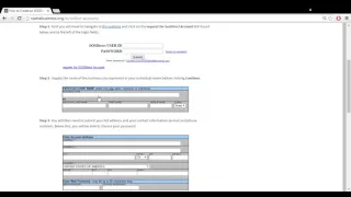 How to Create an SOSDirect Online Business Services Account in Texas