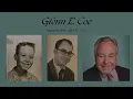 Glenn Coe Memorial Service June 7 2026