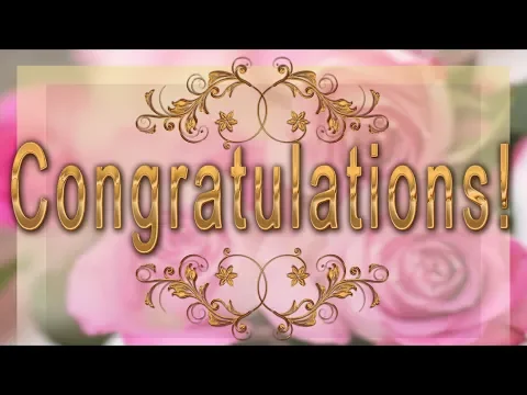 Download MP3 💐Congratulations! Best wishes to you!💐Best Animated Greeting Card 4K