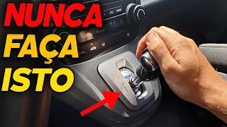 ERROS COM CAMBIO AUTOMATICO - O que NÃO Fazer, como Usar CORRETAMENTE