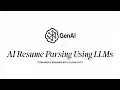 Build an AI Resume Parser with LLMs - Extract Structured Data into JSON Python