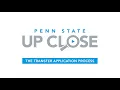 The Transfer Application Process