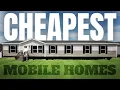 CHEAPEST Mobile Homes Affordable Prefab House Tours
