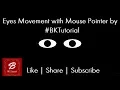 Eyes Movement with Mouse Pointer using JavaScript by BK Tutorial