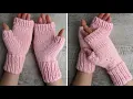 Knit Fingerless Gloves Hand Warmers Knit Fingerless Mittens
