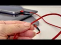 USB C to 3 5mm Aux Jack Cable for Car iPhone 16 Pro Plus iPad Pro Pixel-Red JSAUX