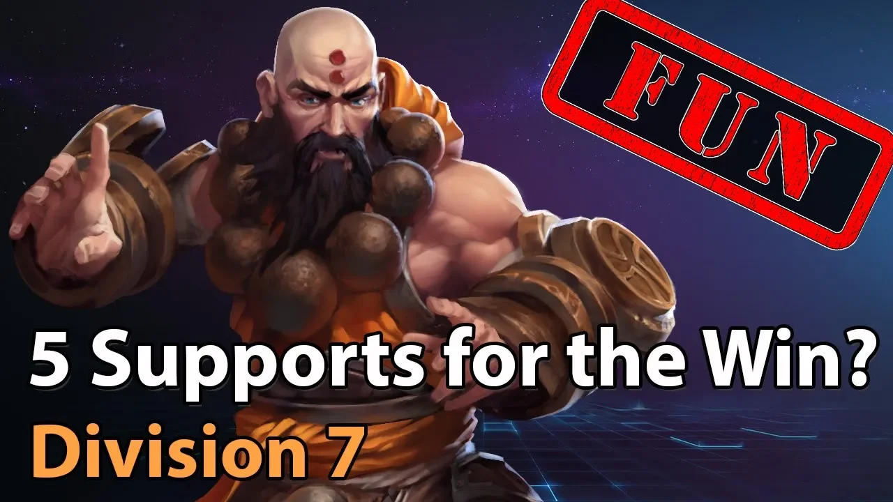 ► Heroes of the Storm: Five Supports for the Win? - Division 7 HeroesLounge