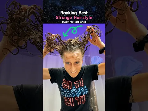 Ranking Best Strange Hairstyle😭😭 #usa  #shorts