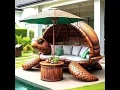 Turtle Shaped outdoor bed seating ideas