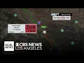 Sigalert at the 15 Freeway with only one lane open northbound in the Cajon Pass