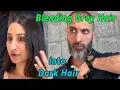 Blending Gray Hair When Transitioning From light Brown Colors