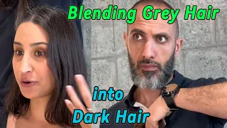 Blending Gray Hair When Transitioning From light Brown Colors