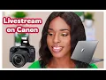 How to use Canon EOS Camera as Webcam for MacBook Pro Canon 80D 50mm lens New Webcam Utility App