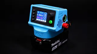 DIY 0.5-36V 90W Portable Power Supply Using Module SK90C and Makita 18V Battery