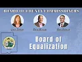 26 Board of County Commissioners Board of Equalization