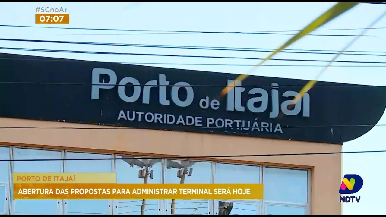 Porto de Itajaí: abertura das propostas para administrar terminal começa nesta quarta