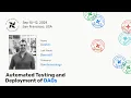 Automated Testing and Deployment of DAGs