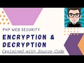 PHP Web Security Encrypt Decrypt String Source Code