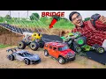 MONSTER RC CAR RACE - ON MINI HIGHWAY Part-2 Ferrari Hummer Etc