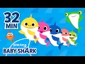 Download Lagu The Shark Family and more | +Compilation | Shark Week | Save the Marine Life | Baby Shark Official