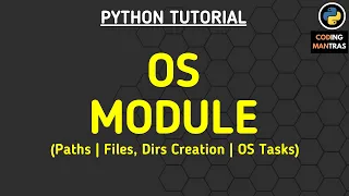 Python OS Module Tutorial OS Module In Hindi With A Project From Beginner to Advance