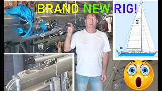 INCREDIBLE 🏆 Mistress’ NEW RIG 💪 Ep 176 Building my steel sailing yacht