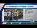 Baylor football releases 2024 schedule