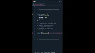 Mastering Object Destructuring Alias Nested and More