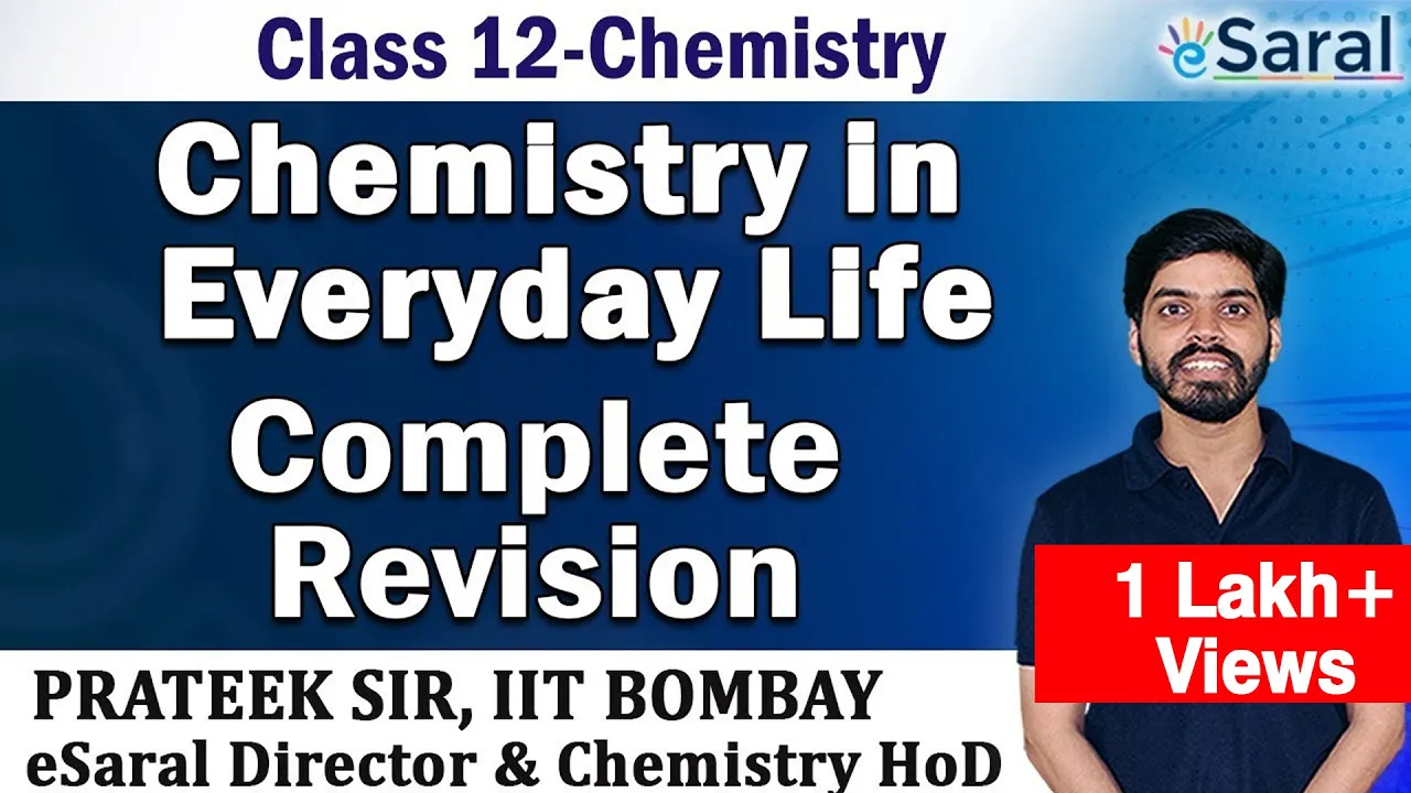Chemistry in Everyday Life in One Shot JEE Main & Adv.