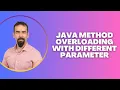Java Method Overloading with Different Parameter