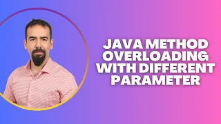 Java Method Overloading with Different Parameter