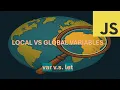 Local and global Scopes Var and Let in JavaScript Explained