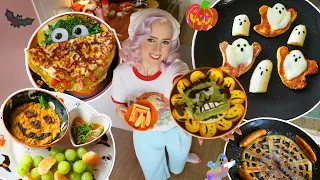 Whimsical Breakfasts for a Week 🎃 ASMR Cooking