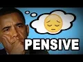 Learn English Words PENSIVE - Meaning Vocabulary with Pictures and Examples