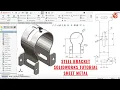 SolidWorks Sheet Metal Tutorial - Steel Bracket