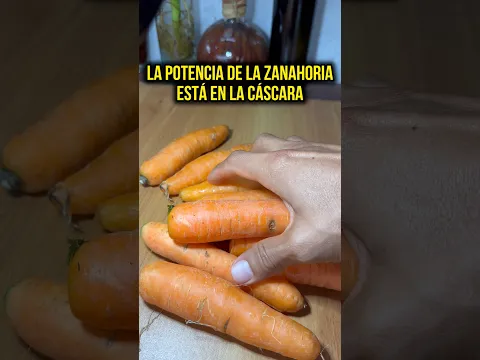 ¡No tires las cáscaras de zanahoria! 🥕 Té MARAVILLOSO con Canela y Jengibre ☕✨