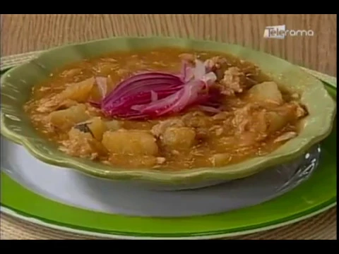 Encebollado de atún 