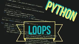 Python Ep 9 Loops