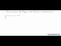 Evaluation of Prefix and Postfix expressions using stack