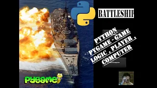 Battleship - Update Game Logic and Player Class Python Pygame Module Programming Beginners