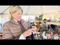 Browsing Brimfield s antiques markets with Martha Stewart herself